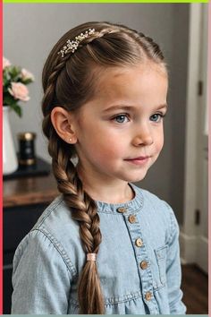 Explore 25 stylish and easy picture day hairstyles for kids. From braids to buns, find the perfect look to make your child’s school photo shine. Simple Girl Hairstyles Kids, Simple Cute Hairstyles For Kids, Picture Day Hairstyles For Kids, Picture Day Hairstyles, Cute Wedding Hairstyles, Picture Day Hair, Day Hairstyles, Easy Little Girl Hairstyles, Stylish Ponytail