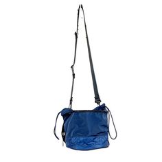 Zara Blue & Black Nylon Crossbody Bucket Bag New, 8" In Diameter, Long, Adjustable Removable Belt Strap, Drawstring And Snap Closure, Interior Zip Pocket, Exterior Zip Pocket. Measures Approx. 11" Tall X 8" Wide. Excellent New With Tags Never Used Condition. In#59 Navy Nylon Bags For On-the-go, Blue Outdoor Shoulder Bag With Adjustable Strap, Blue Nylon Shoulder Bag With Detachable Strap, Navy Nylon Functional Shoulder Bag, Blue Nylon Pouch Bag, Functional Blue Nylon Bags, Functional Blue Nylon Shoulder Bag, Navy Nylon Sporty Bag, Functional Nylon Bag With Adjustable Fit