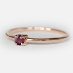 ruby ring, 14k gold ruby ring, minimalist ruby ring, dainty ruby ring, gold stackable ring, ruby sol Dainty Round Cut Ruby Ring, Minimalist Gold Solitaire Ruby Ring, Dainty 14k Gold Ruby Ring With Round Cut, Minimalist Red Ruby Ring, Minimalist 14k Gold Ruby Ring, Dainty Ruby Ring, 14k Gold Ruby Ring, Ruby Solitaire Ring, Morganite Engagement Ring Set