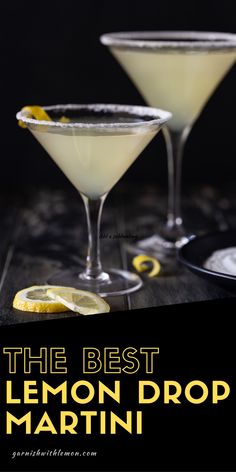 the best lemon drop martini recipe