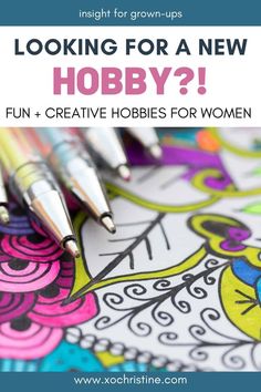 Need A Hobby? Fun Hobbies For Women Over 50 | XO, Christine Fun Hobbies For Women, October Celebrations, Best Hobbies, Ageing Gracefully, Easy Hobbies, Hobbies For Adults, Cheap Hobbies, Retirement Ideas