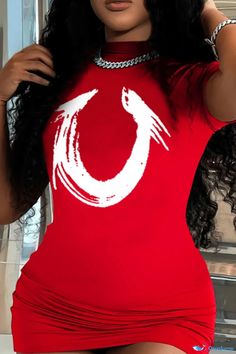 OrcaJump - Bodycon Skirt Mini Dresses with Sleeveless Tees for Women Casual Sleeveless Printed T-shirt, Fitted Sleeveless Graphic Print T-shirt, Red Sleeveless T-shirt For Spring, Wrap Skirt Mini, Wrapped Skirt, Bodycon Skirt, Sleeveless Tee, Skirt Mini, Body Con Skirt