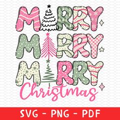 merry christmas svg and png