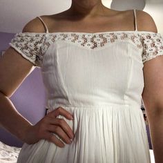 Nwt. Sz Small! White Off The Shoulder Short Dress. Adjustable Straps. Cinches At Waist. Inside Layer So It’s Not See Though! Lmk If You Have Any Questions! Casual White Off-shoulder Maxi Dress, Casual Off-shoulder White Maxi Dress, Off The Shoulder Short Dress, White Off The Shoulder, White Off Shoulder, American Rag, Short Dress, Off The Shoulder, Colorful Dresses