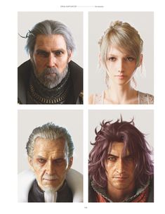 Regis Lucis Caelum, Lunafreya Nox Fleuret, Ardyn Izunia, Graphic Projects, Fantasy Concept Art, Art Style Inspiration