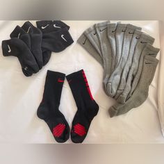 Same Day Shipping Email Me For Any Questions Nike Elite Crew Basketball Socks Size M (5y-7y/W 6-10/M 6-8) My Kid Only Used The Elite Basketball Socks 2 Times, For A Team Tryout, Excellent Condition. Bought All Of Them Brand New From Nike Website. Cost More Than $70. Same Sizes. Free Gifts For You: Size M (5y-7y/W 6-10/M 6-8) 1: Nike Everyday Plus Cushioned Training Ankle Socks 2: Nike Everyday Plus Cushioned Training Crew Socks Nike Website, Basketball Socks, Nike Elite, Nike Accessories, Kids Nike, Ankle Socks, Crew Socks, Kids Accessories, Black Nikes