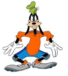 an image of goofy from the cartoon mickey mouse