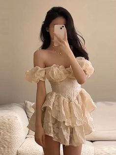 Women's Hollow Sexy Dress Women Spaghetti Straps Sleeveless Off Shoulder High Waist Mini Dress Lace Palace Retro Party Dresses LANFUBEISI Korean Dresses Aesthetic, Y2k Fall Outfits, Summer Slip Dress, Mini Dress Lace, Dress Cake, Button Style, Lace Material, Retro Party, Bamboo Fiber