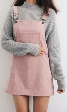 Cute Korean Outfits, Trendy Summer Outfits, Teenager Outfits, Pinterest Fashion, Rilakkuma, Grunge Style, Cute Summer Outfits, Overall Dress, Girly Outfits