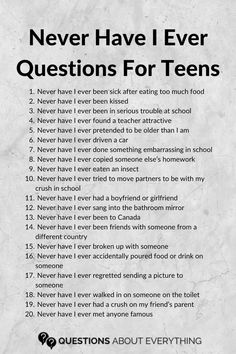 Never Have I Ever Questions For Teens Questions For Teenagers, Questions For Teens, Never Have I Ever Questions, Funny Truth Or Dare, Funny Party Games