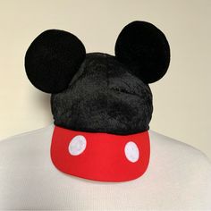 Disney Minnie Mickey Mouse Hat Nwot Super Cute! Stretch Back See All Pictures For Details Black Mickey Mouse Cap, Adjustable Minnie Mouse Cap, Black Adjustable Minnie Mouse Hat, Adjustable Black Minnie Mouse Hat, Mickey Mouse Baseball Cap, One Size Fits Most, Casual Black Mickey Mouse Hat, Adjustable Mickey Mouse Cap, Adjustable Mickey Mouse Fun Hat, Novelty Black Mini Cap Hats