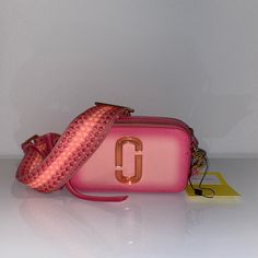 This Is A Brand New Marc Jacobs, Hand Sprayed, Snapshot Bag. Comes With Dust Bags And Brand Care Instructions. Bought It From Nordstrom But Never Used And Has Just Been Sitting In My Closet. Pink Mark Jacobs Bag, Purse Marc Jacobs, Mark Jacob’s Bag, Mark Jacobs Bag, Baddie Bags, Snapshot Marc Jacobs, Jewerly Bag, Marc Jacobs Snapshot Bag, Snapshot Bag