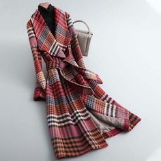 Find many great new & used options and get the best deals for 2022 New Autumn Winter Women Warm Wool Coat Plaid Belted Outwear Long Coat at the best online prices at eBay! Free shipping for many products! Women Wool Coat, Plaid Trench Coat, Long Overcoat, Leopard Skirt, Woolen Coat, Diy Couture, Trench Coats Women, Long Coat, Wool Coat