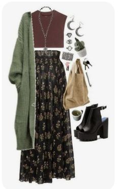 Moda Hippie, Look Boho Chic, Estilo Hippy, Estilo Hippie, Rock Outfit, Bohol