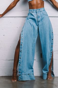 Gracia Clothing, Vestiti In Jeans, Casual Denim Jeans, Instagram Baddie, Diy Vetement, Mode Inspo, Mode Inspiration, Casual Denim, Look Fashion