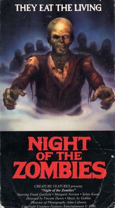 a book cover for night of the zombies with an image of a man in a suit