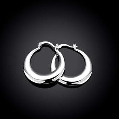 Big Circle Engagement Hoop Earrings 925 Silver For Women Wedding Jewelry Brand Name: Genuine-GemstoneItem Weight: 1.36gMetals Type: SilverMetal Stamp: 925,SterlingGender: WomenStyle: ClassicEarring Type: Hoop EarringsShape\pattern: RoundStyle: 925 Sterling Silver Earrings For WomenOccasion: Anniversary, Engagement, Gift, Party, Wedding, Christmas giftSize: 3.00*2.70cmWeight: 13.00g Sterling Silver Jewelry Earrings, Ear Ring, Big Hoop Earrings, Classic Earrings, Silver Plated Jewelry, Silver Moon, Engagement Jewelry, Gorgeous Jewelry, 925 Jewelry