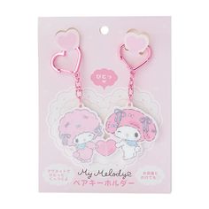 Sanrio My Sweet Piano x My Melody Sweet Friend Pose Series. Let’s celebrate My Sweet Piano’s birthday 2022! Features magnet inside the heart, their hand can put stick together! Great matching gift for your best friend or family!♡ Measurement: 4“x4” Authentic items from Japan Sanrio My Melody And Piano, Friendship Keychains, My Sweet Piano, Always Together, Matching Keychains, Best Friend Poses, Acrylic Set, Hello Kitty Items, Keychain Set