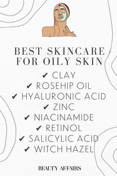 How to take care of oily skin starts with knowing how these ingredients benefit your skin. Here's our guide to the best skincare ingredients to mattify oily skin. Aveda Spa, Spa Quotes, Face Washing, Skin Ingredients, The Best Skincare, Overnight Mask, Best Skincare