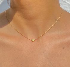 18k gold plated pretty little heart necklace will complete any layering and outfit.So daily,minimalist and dainty.You can customise the length,please select the length.In the picture the length is 40cm  ✨✨✨ Minimalist Delicate Chain Charm Necklace For Valentine's Day, Trendy Gold Heart Necklace For Everyday, Tiny Heart Necklace In Minimalist Style, Minimalist Tiny Heart Pendant Necklaces, Dainty Tiny Heart Pendant Necklace, Minimalist Tiny Heart Pendant Necklace, Tiny Dainty Heart Necklace, Tiny Heart Minimalist Necklace, Minimalist Tiny Heart Necklace