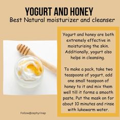 Honey And Yogurt Face Mask, Superhero Mask Makeup, Yogurt Face Mask, Beauty Tiktok, Cooking Recipes In Urdu, Mask For Dry Skin, Skin Care Basics, Honey Face Mask, Honey Yogurt