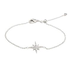 Starburst Bracelet with Slider Clasp | Silver & Gold Celestial Star Bracelet | Scream Pretty Starburst Bracelet, Matching Jewellery, Bracelets Collection, Starburst Design, Slider Bracelet, Stone Colour, Matching Jewelry, Star Bracelet, Affordable Jewelry