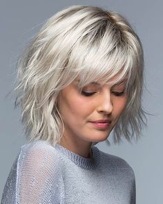 Messy Look, Choppy Bob Hairstyles For Fine Hair, Wig Outlet, Best Wig Outlet, Choppy Layers, Layered Style, Choppy Bob Hairstyles, Women's Wigs