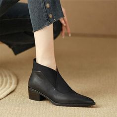 Chiko Shoes, Block Heel Ankle Boots, Heeled Ankle Boots, Leather Items, Boot Shoes Women, Latest Fashion Trends, Heeled Boots, Women Fashion, Block Heels