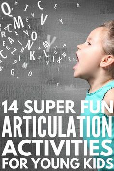 Articulation Exercises, Articulation Activities Preschool, Speech Therapy Activities Elementary, Spring Speech Therapy, Exercises For Kids, Activities Elementary