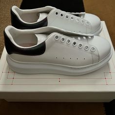 Alexander Wang Sneakers, Only Worn A Few Times. Still In Good Condition. Elegant Low-top Sneakers For Streetwear, Alexander Mcqueen White, Mcqueen Shoes, Alexander Mcqueen Shoes, Alexander Wang, Alexander Mcqueen, Be Still, Alexander, Color White