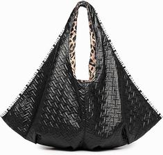 Expertly crafted from premium faux leather, this versatile hobo handbag boasts a unique textured finish on both sides. Perfect for the fashion-savvy individual, it offers a sophisticated look and feel while providing ample storage space for all your essentials. Elevate your style with this must-have accessory. Polyester blend and High density nylon fabric are adopted, which is soft,comfortable. Can be the essential everyday fashion tote bag. Even if you use it for heavy items like water bottles and books or a laptop when your hand touch it. LARGE CAPACITY - Bag size: 29" (L)x 27(H),Maximum width up to 17 ".The space of this large aesthetic tote bag is big enough for all of your daily stuffs. Perfect for holding your personal items, such as your ipad, laptop, book, passport, purse, card, A4 Yoga Mat Carrier, Ipad Laptop, Winter Knit Hats, Hobo Handbag, Fashion Tote Bag, Gold Handbags, Boot Accessories, Black Textures, Nylon Fabric