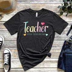 Prek Teacher Shirts, Chaos Tee, Prek Teacher, Teacher Clothes, Favorite Leggings, Teacher Appreciation Week, Teacher Outfits, Gift For Teacher, Pre School