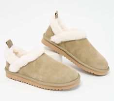 Whether you're gearing up to grab coffee, headed to your local shopping mall, or making a quick trip to the grocery store, these fur-lined slip-ons will keep your feet cozy, warm, and comfy throughout the day. From Koolaburra by UGG. Koolaburra By Ugg, Liner Socks, Slip Ons, Shopping Mall, Grocery Store, Outfits For Teens, Fashion Shoes, Faux Fur, Slippers