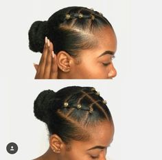 Protective Hairstyles For Natural Hair, Pinterest Hair, Peinados Fáciles Para Cabello Corto, 4c Hair, Natural Hair Updo