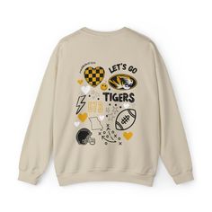 Mizzou Tigers Game Day Sweatshirt – 812 Hickory Oversized School Spirit Sweatshirt With Graphic Print, Oversized School Spirit Graphic Sweatshirt, Oversized Graphic Print Sweatshirt For School Spirit, Oversized Cotton School Spirit Sweatshirt, Oversized Cotton Sweatshirt For School Spirit, College Style Sweatshirt With Graphic Print For Sports Season, College Style Game Day Sweatshirt With Graphic Print, Cotton Sweatshirt With Graphic Print For Game Day, Cotton Graphic Print Sweatshirt For Game Day