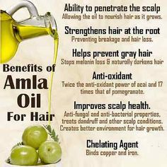 Alma Oil, Prevent Grey Hair, How To Darken Hair, Amla Oil, Oil For Hair, Peinados Fáciles Para Cabello Corto, Scalp Health, Hair Strengthening