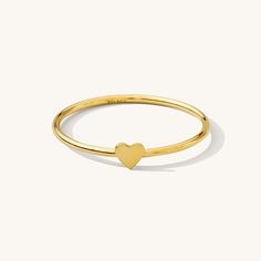 The Heart Stacking Ring is the sweetest addition to any collection. Dainty yet durable, this ring is ready for everyday wear, so you can feel adorable on any occasion - date night, brunch with friends, or a coffee run by yourself! It also makes a precious gift for someone special to you. DETAILS 14k gold filled -or- sterling silver ring 1mm band Available in sizes 5-9 Safe for sensitive skin & shower safe Matching earrings: Tiny Heart Stud Earrings Bundle & Save up to 25% if you're buying multi Dainty Initial Necklace, Precious Gift, Gold Filled Ring, Gold Ring Stack, Waterproof Jewelry, Rings Cool, Delicate Design, Ring Fit, Heart Studs