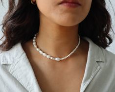 ❤More Style at https://www.etsy.com/ca/shop/HintFineJewelry PLEASE READ BEFORE PLACING YOUR ORDER. ----------------♥ MATERIAL ♥-------------------- REAL freshwater pearls.  All the pearls are unique and may have imperfections 18K Gold Thick Plating on Sterling Silver (3x thicker) Also available in 925 Sterling Silver Rhodium plated.  100% hypoallergenic Tarnish resistant & Waterproof ----------------♥ SIZE ♥-------------------- 15 inch with 2 inch extender ----------------♥ PACKAGING ♥---------- Pearl Necklace Men, Necklace Men, Baroque Pearl Necklace, Freshwater Pearl Necklace, Rural Area, Necklace Women, Canada Post, Freshwater Pearl Necklaces, Choker Necklaces