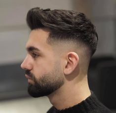 Faded Hair And Beard Style, Best Short Hairstyles For Men With Beard, Haircut For Groom, Barber Beard Style, Beard Hairstyles For Men, Man Haircut With Beards, New Haircut 2024, Mens New Hairstyles, Hảir Cut Style For Men