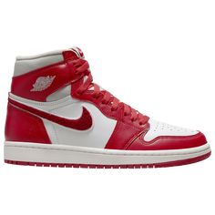 Jordan Retro 1 High OG | Foot Locker Air Jordan 1 Women, Air Jordans Women, Red Details, Jordan Retro 1, Nike Swoosh Logo, Iron Ore, Womens Air Jordans, Jordans Women, Jordan 1 High Og