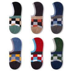 PRICES MAY VARY. Fit Size: Fit US men's shoe size 6-11. The socks are very elastic and comfortable to wear. Package includes 6 pairs of socks. High Quality Material: COOVAN mens no show socks are made of 90% cotton,7% polyester, 3% spandex. Hand washing is recommended. No Show & Non Slip: Low cut on the top makes your feet completely invisible in sneaker and some low cut style shoes. Heel anti-slip silicone can prevent socks from slipping. Reinforced Toe：It will prevent holes from forming by usi Loafer Socks, Loafers With Socks, Inside Shoes, Invisible Socks, Shoes Heel, Socks Men, Business Shoes, Men's Shoe, Casual Loafers