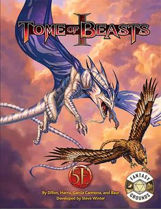 a book cover with two dragon flying next to each other