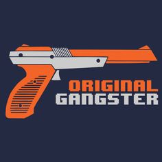 Original Gangster, Retro Games Wallpaper, Geek Shirts, Nostalgic Art, Retro Videos, Geek Life, Retro Gamer, Typography Tshirt, Funny Graphic Tees