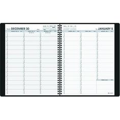 At-A-Glance  Recycled Weekly-Monthly Professional Appointment Book, 6.88 x 8.75, 2014 Fitness Tracker Printable, Theme White, Ink Bleed, Plan Your Week, School Equipment, Book Planner, Printable Workouts, Teaching Supplies, Appointment Book