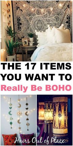 the 17 items you want to really be boho in this postcard collage