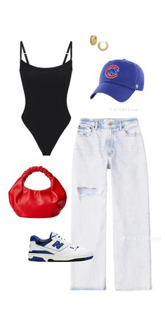 Garden Party Shoes, Cold Game Day Outfit, Sandals Ideas, Outfit Layout, Baseball Outfit, Looks Street Style, Baseball Game