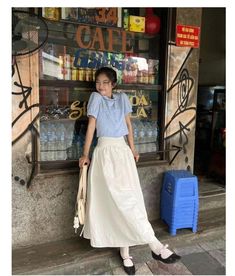 Vietnam Style Outfit, Vietnam Outfit Ideas, Gingham Top, Stylish Work Outfits, Asian Outfits, Japanese Outfits