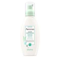 Aveeno Clear Complexion, Salicylic Acid Cleanser, Daily Facial Cleanser, Best Face Wash, Acne Face Wash, Acne Cleansers, Foaming Facial Cleanser, Foaming Cleanser, Clear Complexion