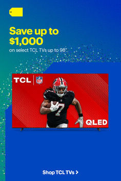 an ad for the tcl tv program called save up to $ 1, 000