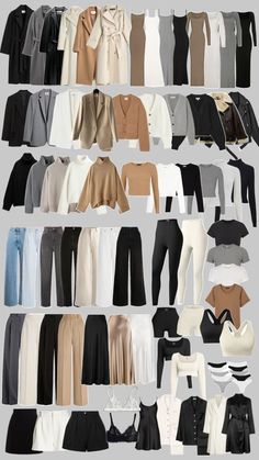 Types Of Lower Wear For Women, Outfit Inspirations Petite, Basic Clothes For Women, Basics In Wardrobe, Modest Style Outfits, Modest Simple Outfits, Casual Elegant Outfits Classy Simple, New Wardrobe Aesthetic, Work Outfits Women Dress